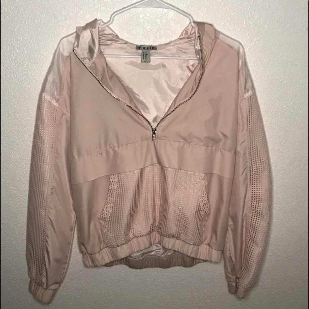 Forever 21 Pink windbreaker